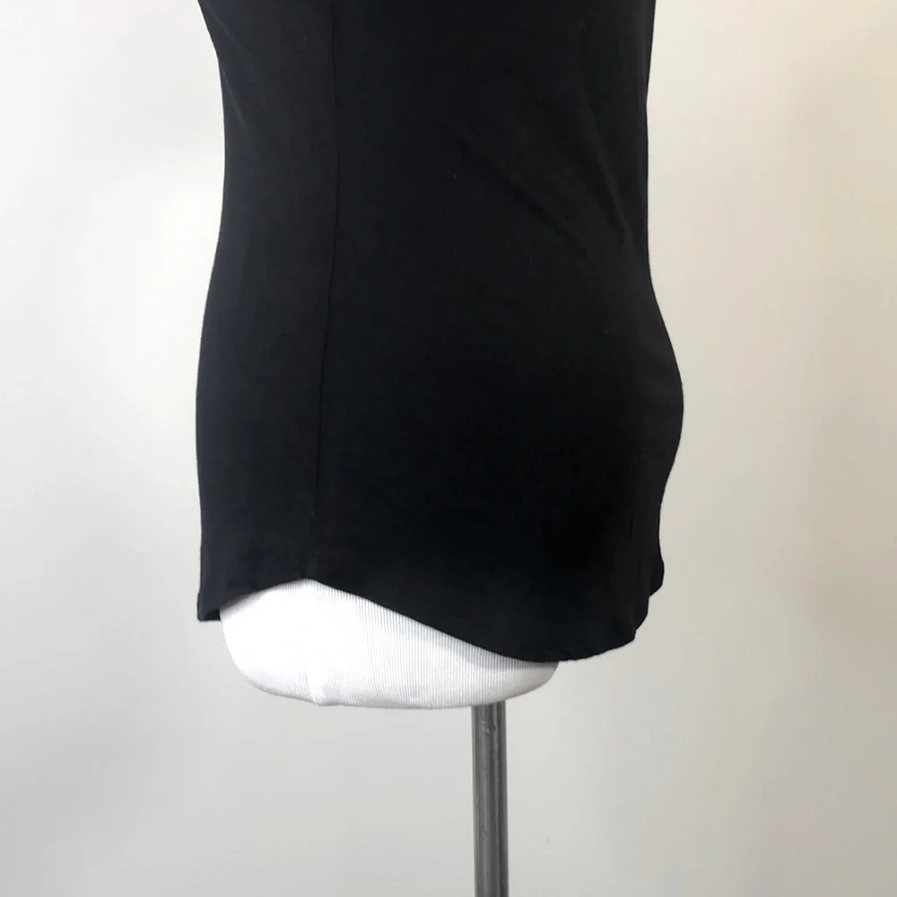 INC black tee with silver detail - Picture 6 of 7